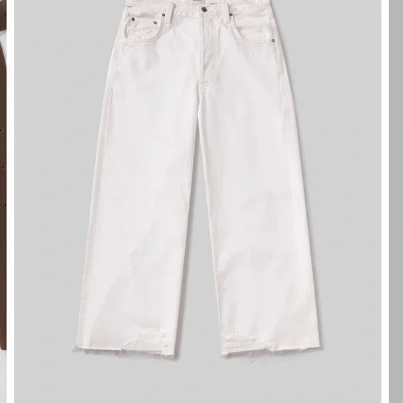 Citizens Of Humanity Ayla Raw Hem Crop NWT - Picture 7 of 9